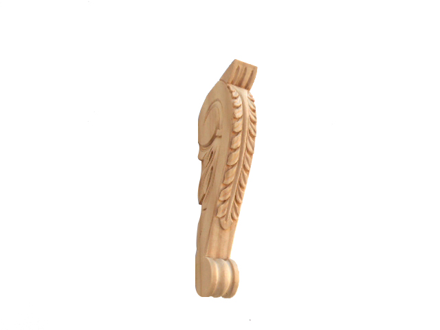Medium Hand Carved Pine Corbel #555s